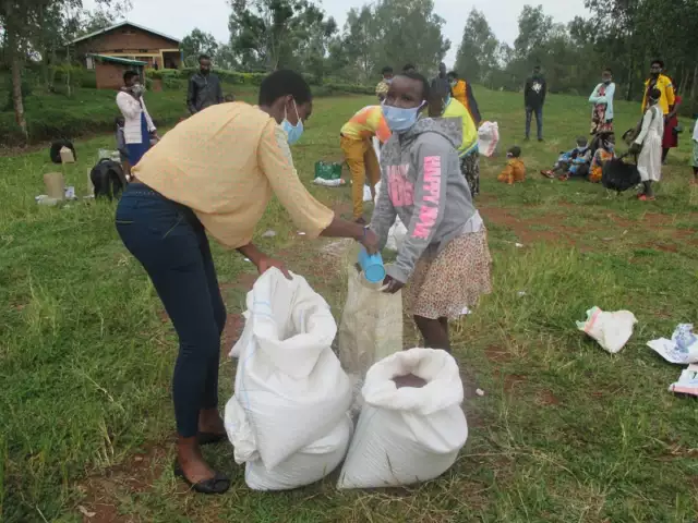 Kinderhaushalte Ruanda - 2. Hilfslieferung